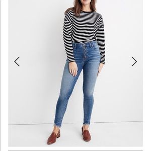 Madewell 9 inch high rise skinny